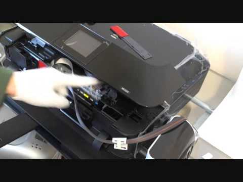 How To Install Ciss On Canon P200 Printer